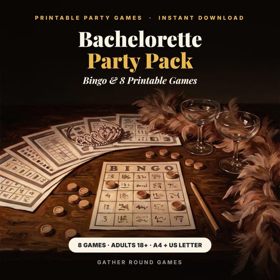 Bachelorette Bingo and Hen Party Games