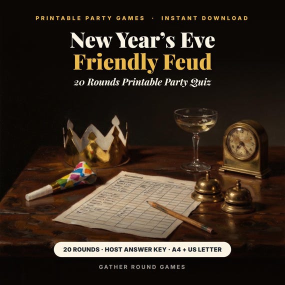 New Year Eve Friendly Feud Game