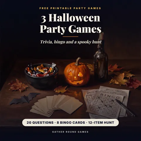 Cover of the free Halloween Party Games pack