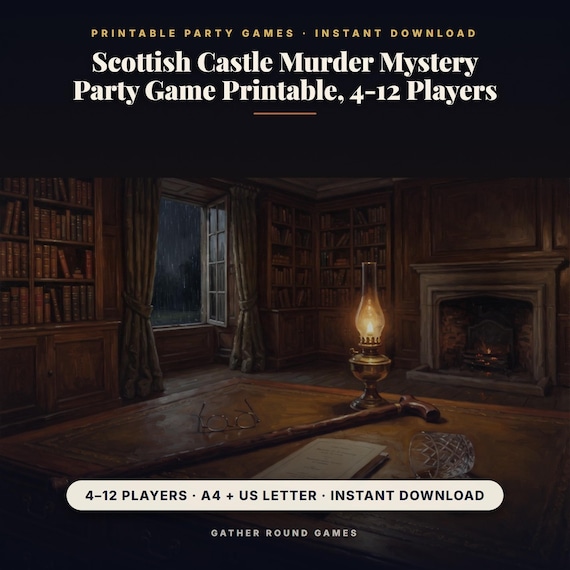 Scottish Castle Murder Mystery Kit
