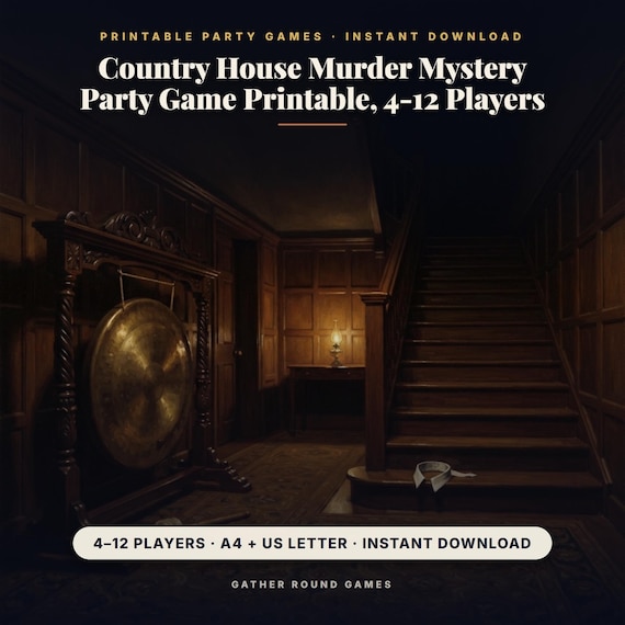 Country House Murder Mystery Kit