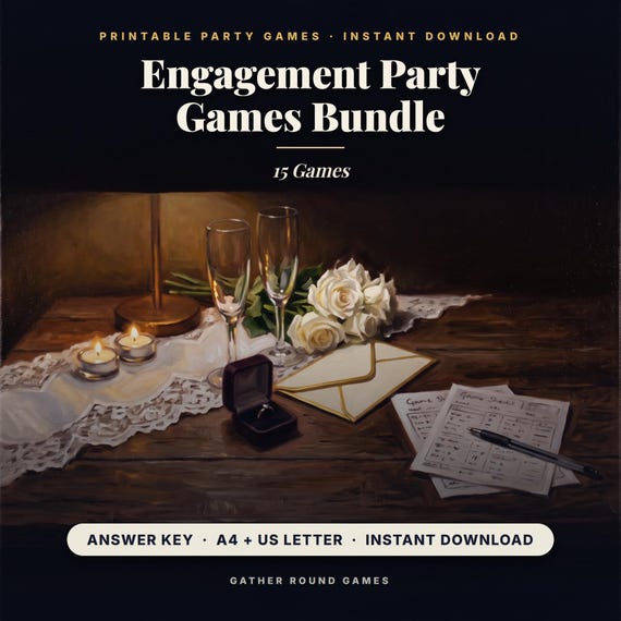 Engagement Party Games Bundle