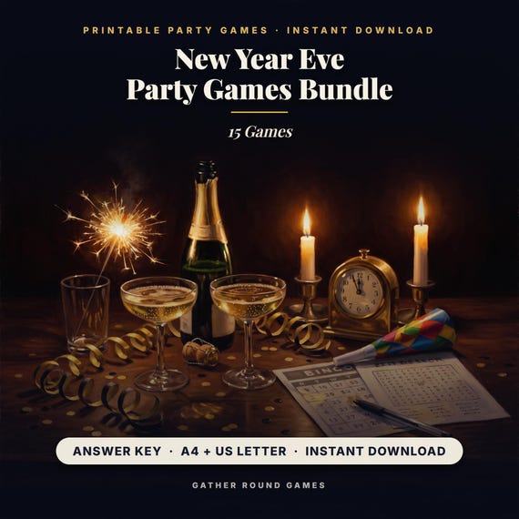 New Year Eve Party Games Bundle