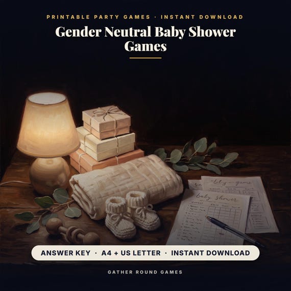 Gender Neutral Baby Shower Games