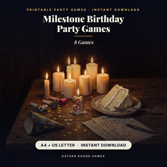 Milestone Birthday Party Games