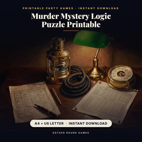 The Killer Isn't The Assistant Keeper: Lighthouse Murder Mystery Puzzle