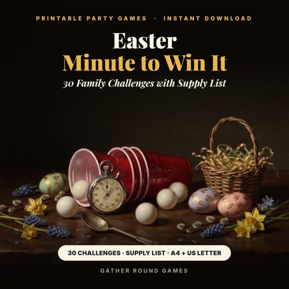 Easter Minute to Win It Games