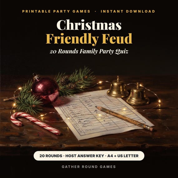 Christmas Friendly Feud Game
