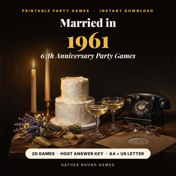 65th Anniversary Party Games