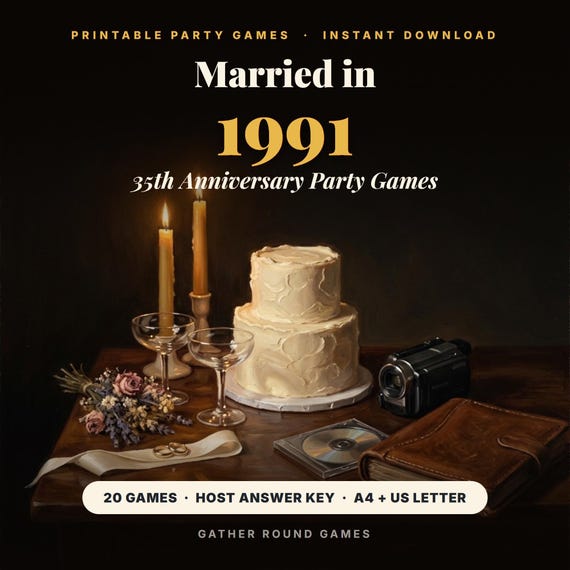 35th Anniversary Party Games