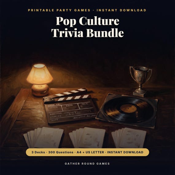 Pop Culture Trivia Bundle
