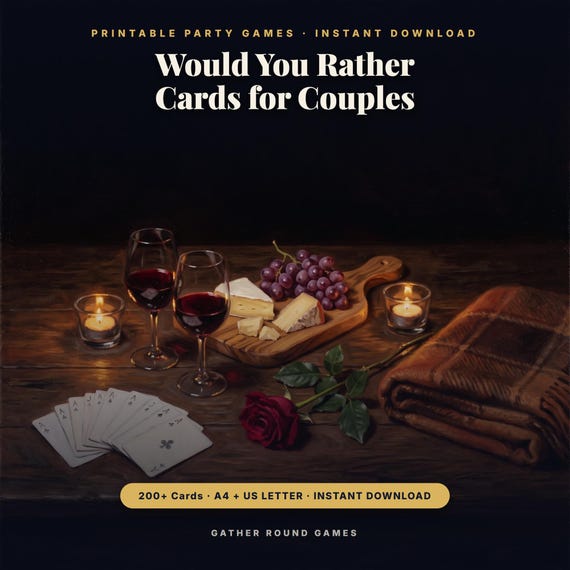 Would You Rather Cards for Couples